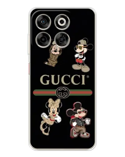 Чехол для ZTE Nubia V70 с картинкой «Gucci — герои Disney и монограмма» Чехол для ZTE Nubia V70 с картинкой «Gucci — герои Disney и монограмма»