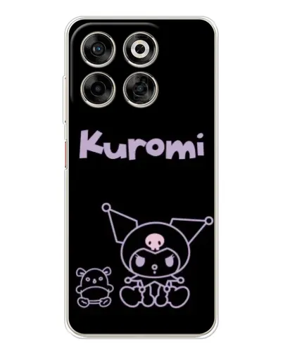 Чохол для ZTE Nubia V70 з картинкою «Kuromi — чорний мінімалізм» Чохол для ZTE Nubia V70 з картинкою «Kuromi — чорний мінімалізм»