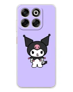 Чохол для ZTE Nubia V70 з картинкою «Kuromi — ніжний фіолетовий»