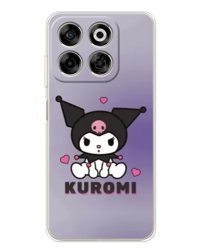 Чохол для ZTE Nubia V70 з картинкою «Kuromi — фіолетовий арт» Чохол для ZTE Nubia V70 з картинкою «Kuromi — фіолетовий арт»
