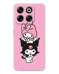 Чохол для ZTE Nubia V70 з картинкою «My Melody та Kuromi»