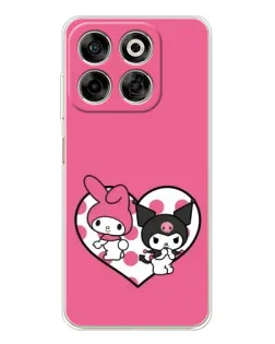Чохол для ZTE Nubia V70 з картинкою «Kuromi та My Melody»