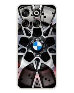 Чехол для ZTE Nubia V70 с картинкой «BMW — деталь диска»