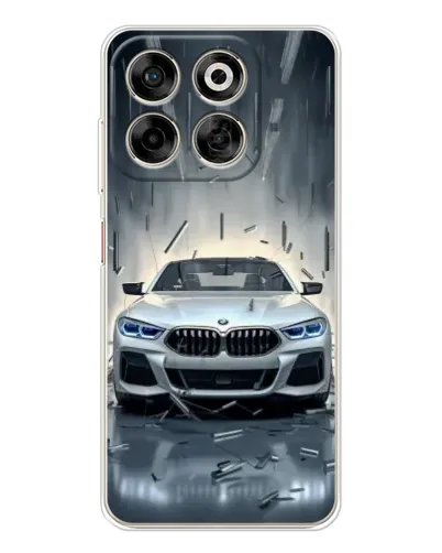 Чехол для ZTE Nubia V70 с картинкой «BMW в свете фар» Чехол для ZTE Nubia V70 с картинкой «BMW в свете фар»