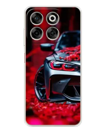 Чехол для ZTE Nubia V70 с картинкой «Спортивная BMW и цветы» Чехол для ZTE Nubia V70 с картинкой «Спортивная BMW и цветы»