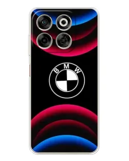 Чехол для ZTE Nubia V70 с картинкой «Логотип BMW и неоновые дуги» Чехол для ZTE Nubia V70 с картинкой «Логотип BMW и неоновые дуги»