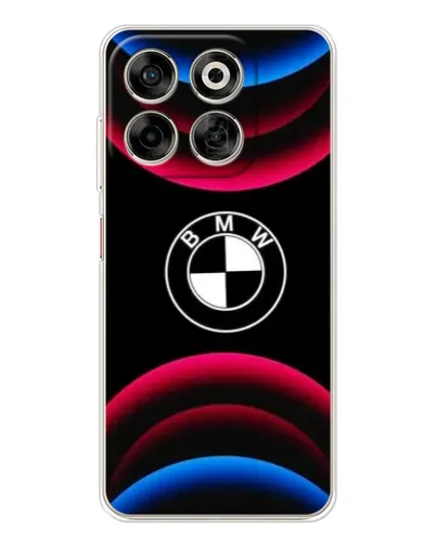 Чехол для ZTE Nubia V70 с картинкой «Логотип BMW и неоновые дуги» Чехол для ZTE Nubia V70 с картинкой «Логотип BMW и неоновые дуги»
