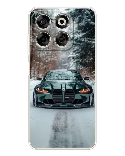 Чехол для ZTE Nubia V70 с картинкой «BMW в зимнем лесу» Чехол для ZTE Nubia V70 с картинкой «BMW в зимнем лесу»