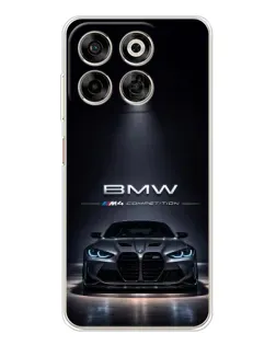 Чехол для ZTE Nubia V70 с картинкой «BMW сквозь ночной город» Чехол для ZTE Nubia V70 с картинкой «BMW сквозь ночной город»