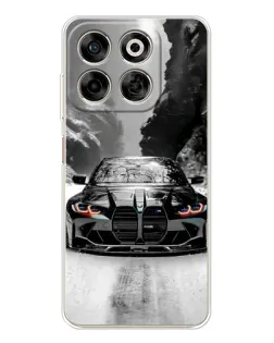 Чехол для ZTE Nubia V70 с картинкой «BMW — акварельный дрифт» Чехол для ZTE Nubia V70 с картинкой «BMW — акварельный дрифт»