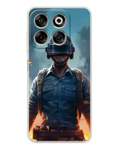 Чехол для ZTE Nubia V70 с картинкой «PUBG — реалистичный герой» Чехол для ZTE Nubia V70 с картинкой «PUBG — реалистичный герой»