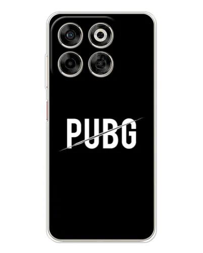 Чехол для ZTE Nubia V70 с картинкой «PUBG — белый логотип» Чехол для ZTE Nubia V70 с картинкой «PUBG — белый логотип»