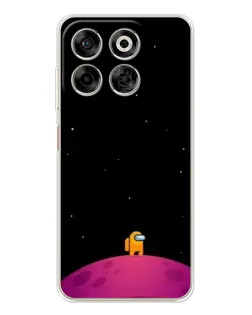 Чехол для ZTE Nubia V70 с картинкой «Одинокий герой на планете» Чехол для ZTE Nubia V70 с картинкой «Одинокий герой на планете»