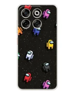 Чехол для ZTE Nubia V70 с картинкой «Космический паттерн Among Us» Чехол для ZTE Nubia V70 с картинкой «Космический паттерн Among Us»