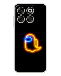 Чехол для ZTE Nubia V70 с картинкой «Among Us неоновое сияние» Чехол для ZTE Nubia V70 с картинкой «Among Us неоновое сияние»