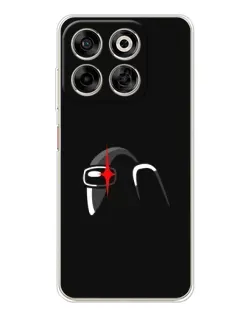 Чехол для ZTE Nubia V70 с картинкой «Among Us шлем» Чехол для ZTE Nubia V70 с картинкой «Among Us шлем»