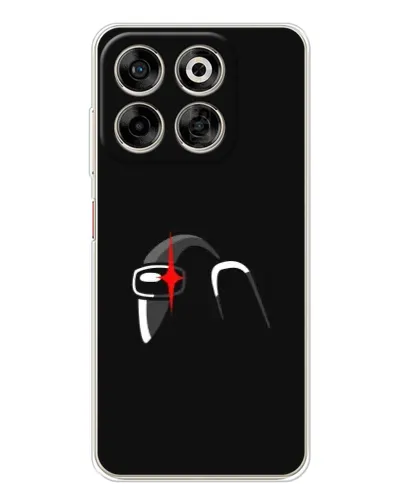 Чехол для ZTE Nubia V70 с картинкой «Among Us шлем» Чехол для ZTE Nubia V70 с картинкой «Among Us шлем»
