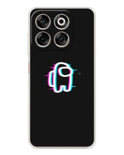 Чехол для ZTE Nubia V70 с картинкой «Among Us неон» Чехол для ZTE Nubia V70 с картинкой «Among Us неон»