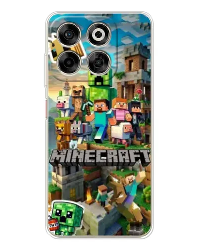 Чехол для ZTE Nubia V70 с картинкой «Замок Minecraft» Чехол для ZTE Nubia V70 с картинкой «Замок Minecraft»