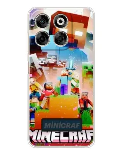 Чехол для ZTE Nubia V70 с картинкой «Minecraft герои игры» Чехол для ZTE Nubia V70 с картинкой «Minecraft герои игры»