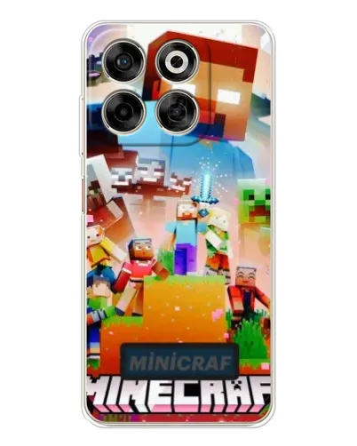 Чехол для ZTE Nubia V70 с картинкой «Minecraft герои игры» Чехол для ZTE Nubia V70 с картинкой «Minecraft герои игры»