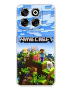 Чехол для ZTE Nubia V70 с картинкой «Minecraft классический мир» Чехол для ZTE Nubia V70 с картинкой «Minecraft классический мир»