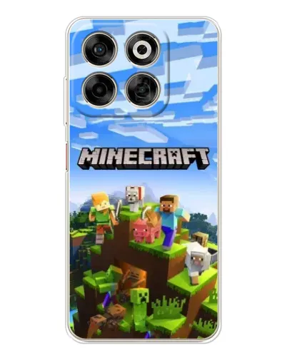 Чехол для ZTE Nubia V70 с картинкой «Minecraft классический мир» Чехол для ZTE Nubia V70 с картинкой «Minecraft классический мир»