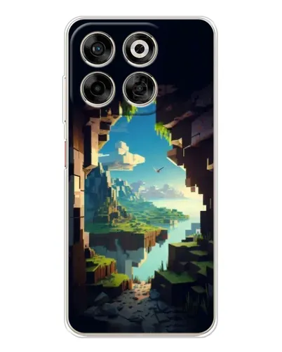 Чехол для ZTE Nubia V70 с картинкой «Вид из пещеры» Чехол для ZTE Nubia V70 с картинкой «Вид из пещеры»