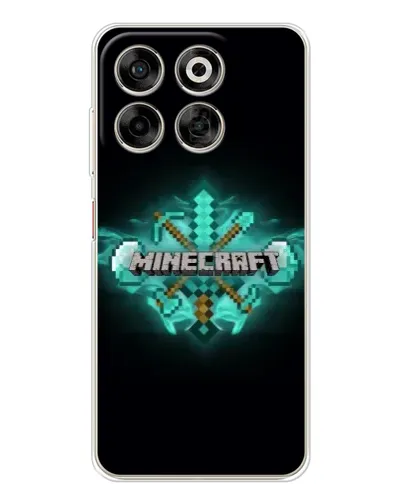 Чехол для ZTE Nubia V70 с картинкой «Minecraft Diamond лого» Чехол для ZTE Nubia V70 с картинкой «Minecraft Diamond лого»