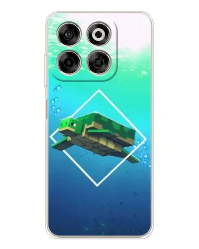 Чехол для ZTE Nubia V70 с картинкой «Черепаха Minecraft» Чехол для ZTE Nubia V70 с картинкой «Черепаха Minecraft»