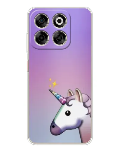 Чехол для ZTE Nubia V70 с картинкой «Единорог градиент» Чехол для ZTE Nubia V70 с картинкой «Единорог градиент»