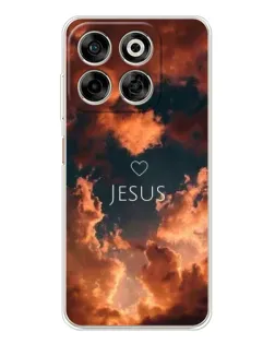 Чехол для ZTE Nubia V70 с картинкой «Сияние Имени Jesus»