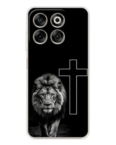 Чехол для ZTE Nubia V70 с картинкой «Лев и Крест» Чехол для ZTE Nubia V70 с картинкой «Лев и Крест»