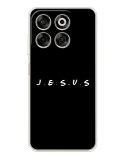 Чехол для ZTE Nubia V70 с картинкой «Точки веры J.E.S.U.S.»
