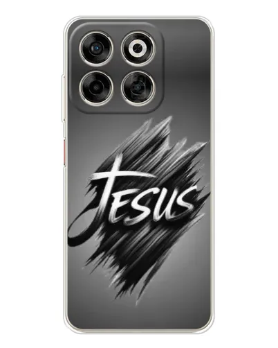Чехол для ZTE Nubia V70 с картинкой «Надпись Jesus Graffiti» Чехол для ZTE Nubia V70 с картинкой «Надпись Jesus Graffiti»