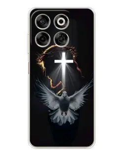 Чехол для ZTE Nubia V70 с картинкой «Голубь и Свет»