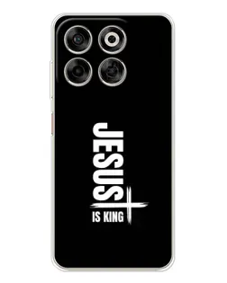 Чехол для ZTE Nubia V70 с картинкой «Вертикаль веры Jesus»