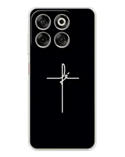 Чехол для ZTE Nubia V70 с картинкой «Тонкий крест»