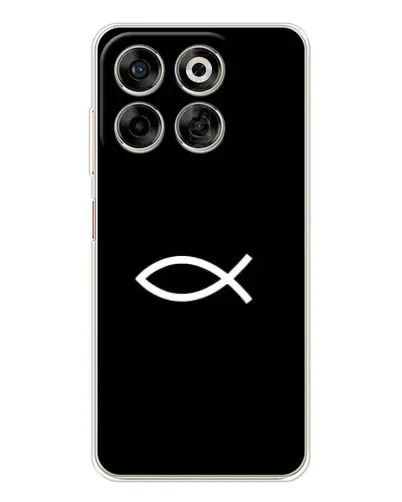 Чехол для ZTE Nubia V70 с картинкой «Символ рыбы Jesus» Чехол для ZTE Nubia V70 с картинкой «Символ рыбы Jesus»