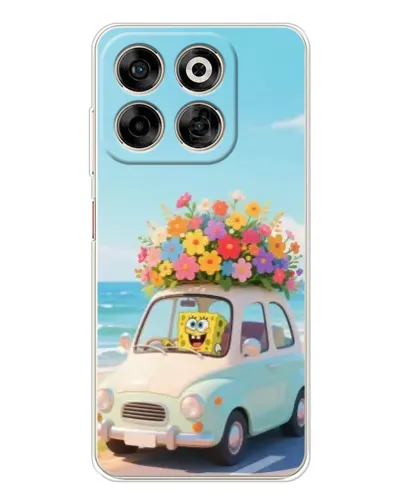 Чехол для ZTE Nubia V70 с картинкой «Автомобильное путешествие»