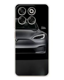 Чехол для ZTE Nubia V70 с картинкой «Tesla Model S Look»