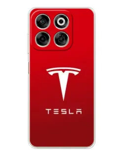 Чехол для ZTE Nubia V70 с картинкой «Tesla Red Classic»