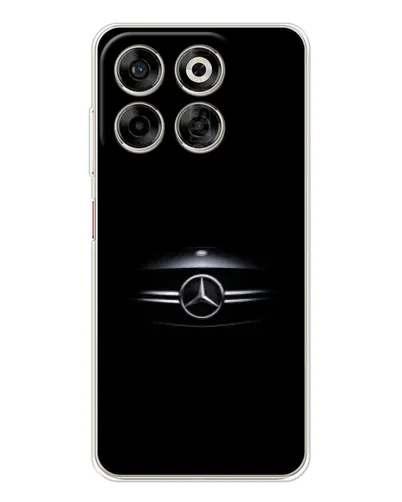 Чехол для ZTE Nubia V70 с картинкой «Mercedes — абстрактные линии»