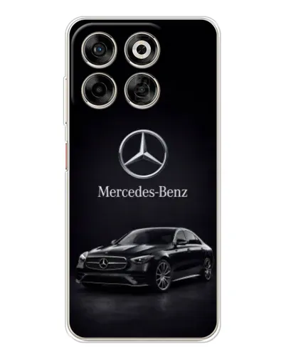 Чехол для ZTE Nubia V70 с картинкой «Mercedes — решетка радиатора»