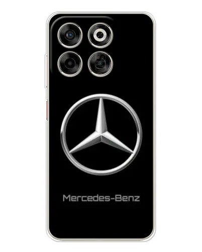 Чехол для ZTE Nubia V70 с картинкой «Mercedes Silver Logo»