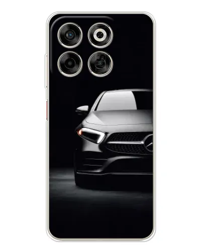 Чехол для ZTE Nubia V70 с картинкой «Свет фар Mercedes»