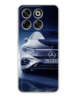 Чехол для ZTE Nubia V70 с картинкой «Mercedes EQ — будущее»
