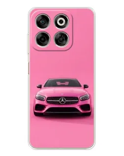 Чехол для ZTE Nubia V70 с картинкой «Розовый Mercedes AMG» Чехол для ZTE Nubia V70 с картинкой «Розовый Mercedes AMG»