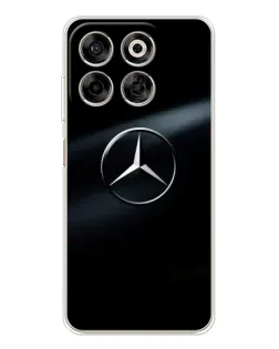 Чехол для ZTE Nubia V70 с картинкой «Mercedes на металле» Чехол для ZTE Nubia V70 с картинкой «Mercedes на металле»