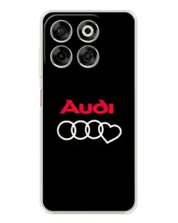 Чехол для ZTE Nubia V70 с картинкой «Логотип Audi Heart» Чехол для ZTE Nubia V70 с картинкой «Логотип Audi Heart»